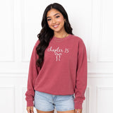 Chapter 15 Coquette Comfort Colors Sweatshirt