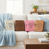 Verse w Name and Symbol Personalized Bible Covers, Christian Gifts