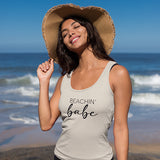 Beachin Bride and Babe Shirts for Bachelorette Weekend Party - Sizes XS to 6XL - Bridesmaid Tank Tops