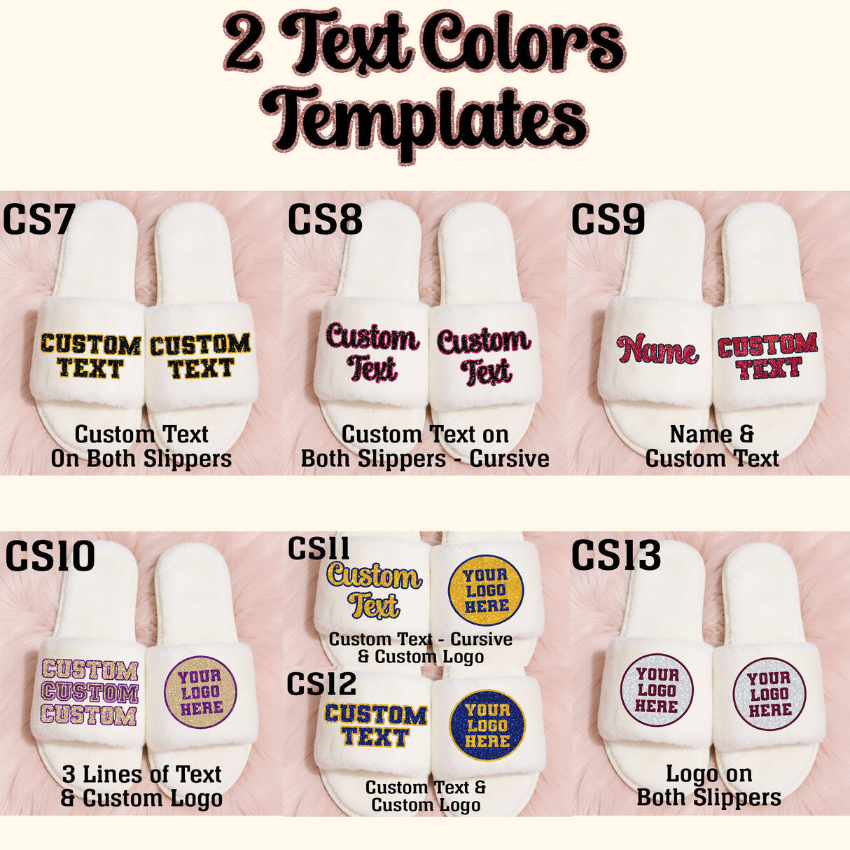 School Pride Slippers for Women, Personalized College Slides for Students and Sororities