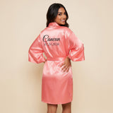 Personalized Coral Robes for Women and Girls