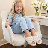 Sweet Pea Flower Girl Proposal Box with Fluffy Slippers & Tumbler