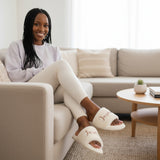 Custom Name Fluffy Slippers for Her – Personalized Gift for Teen Girls