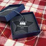 Christmas Stockings Personalized Crystal Ornament with Gift Box for Family, Variety of Shapes