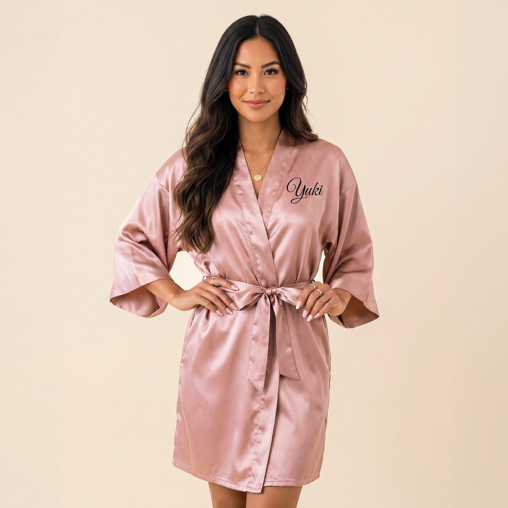 Personalized Misty Mauve Robes for Women and Girls
