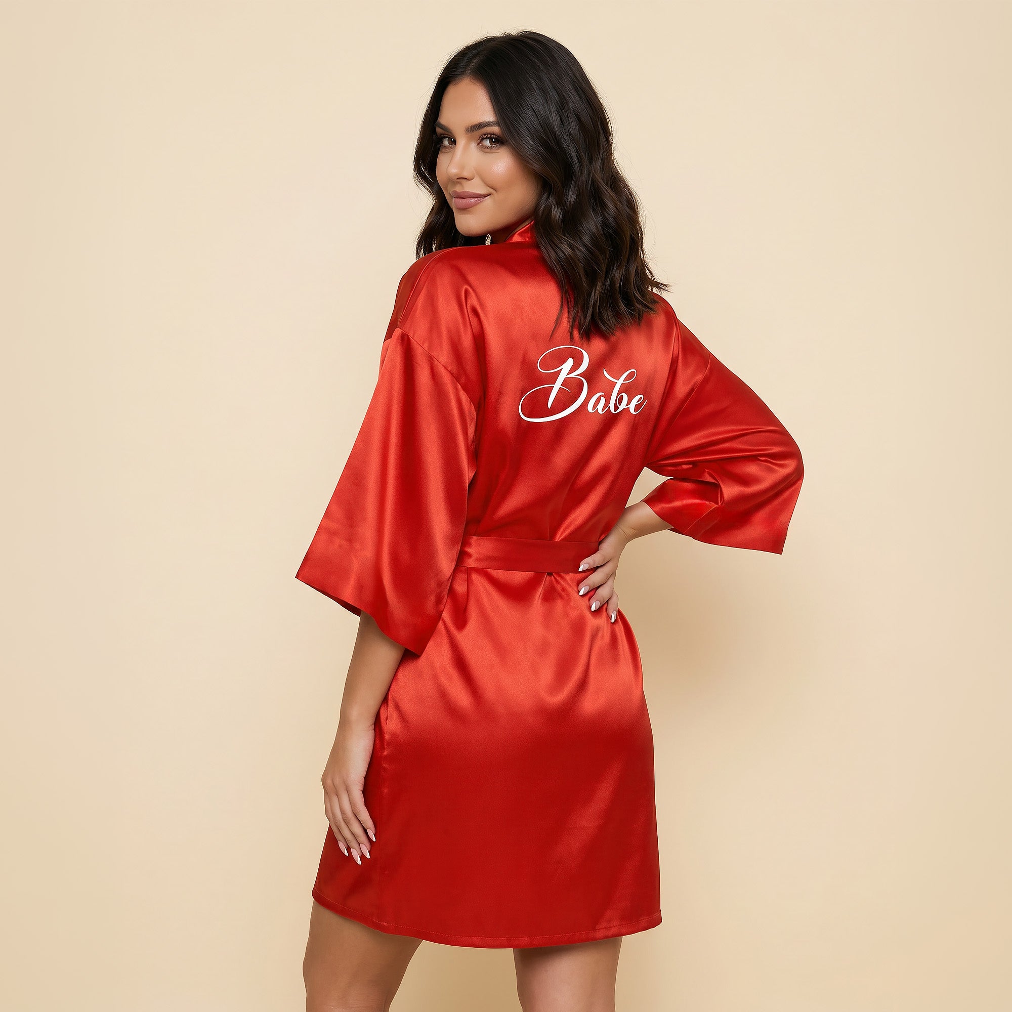 Personalized Red Robes for Women and Girls