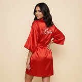 Personalized Red Robes for Women and Girls