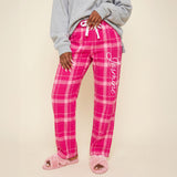 Custom College Pajama Pants for Women, Personalized PJ Pants for College Students