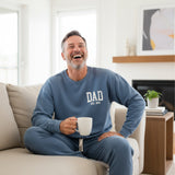 Comfort Colors Pocket Dad Est Loungewear Set, Personalized Gifts for Him