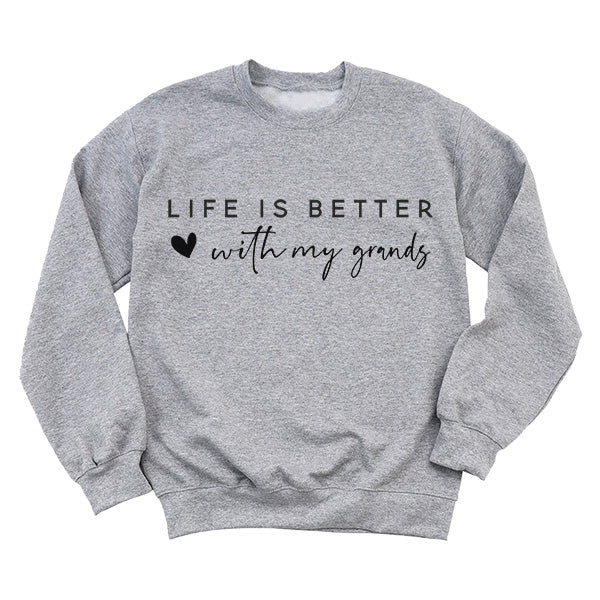 Life is better with my grands, custom mothers day gift for grandma. Gift for wife, mom birthday gift or christmas gift for mom. All SKUs.