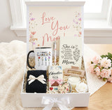 Garden Bloom Personalized Mom Gift Box with Mug and Engraved Journal