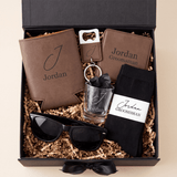 Standard Personalized Groomsmen Gift Box - Gifts Are Blue