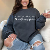 Mom sweater designed for moms with daughters. A great gift for mothers day, birthdays and christmas. All SKUs.