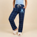 Custom College Pajama Pants for Women, Personalized PJ Pants for College Students