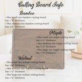 Thankful and Grateful Personalized Cutting Board for Thanksgiving, Custom Family Gifts