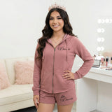 Personalized Mis Quince Años Two Piece Loungewear Set, Quinceañera Gift