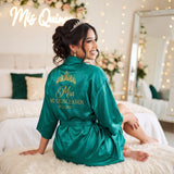 Classic Princess Quince Robe Personalized, Quinceanera Gift