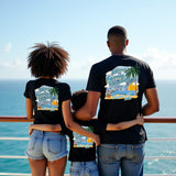 Custom family vacation shirts for kids and adults. The perfect shirt for matching beach photos with family. 