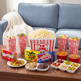 Movie Theater Night Snack Bucket Bundle – Popcorn, Candy & Snacks for 4–8 People - Gifts Are Blue