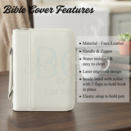 Personalized Bible Covers for Men, Women and Teens, Christian Gifts - Gifts Are Blue
