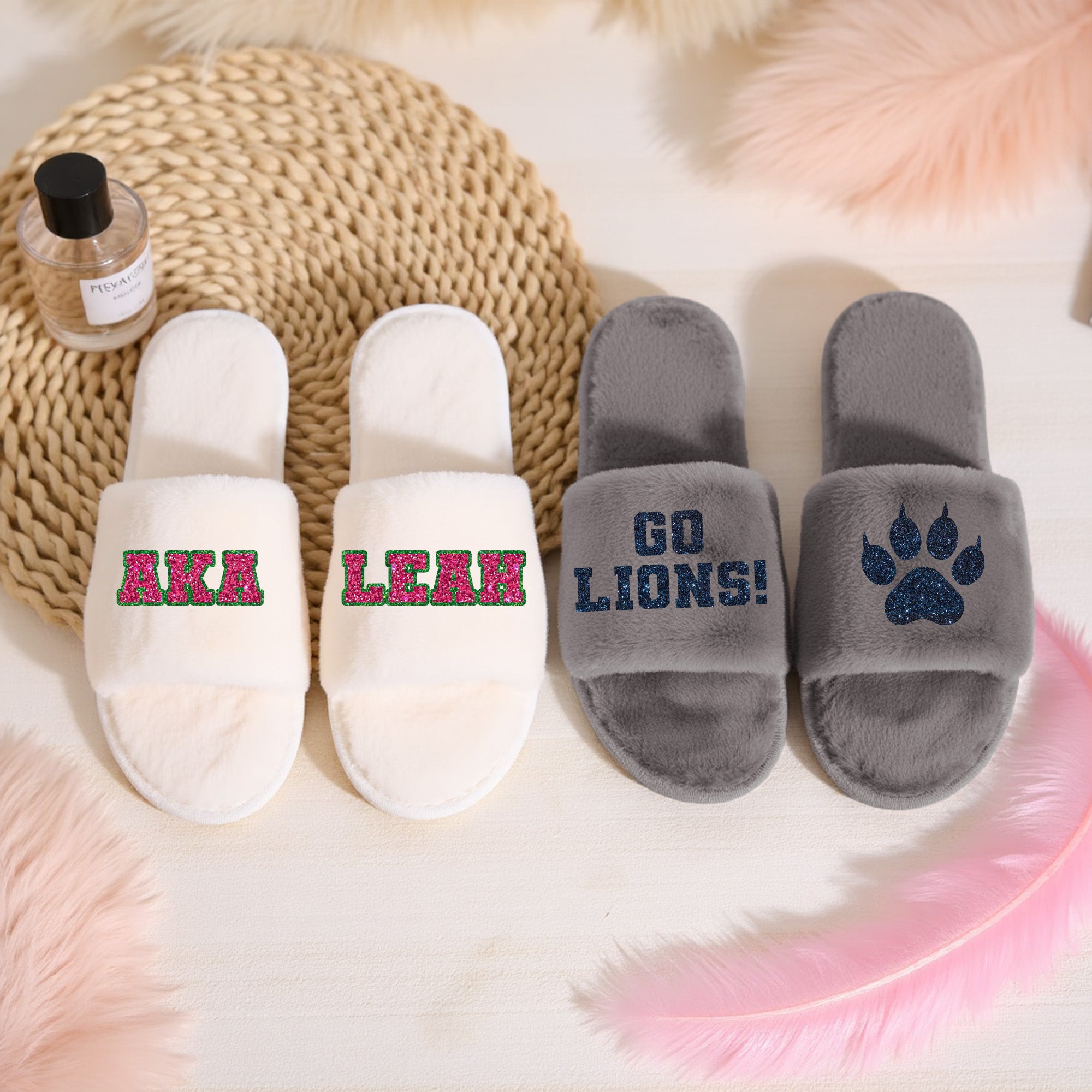 Cute daughter going off to college gifts and custom school apparel.