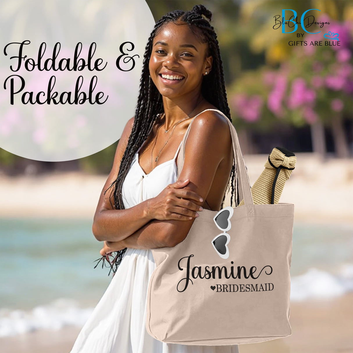 The straw hats are great travel accessory as it can be folded and packed into luggage and bags.  No worry about crushing your hat.