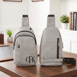 Explorer Custom Sling Bags for Men Engraved with Monogram or Name