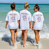 Our turtle family vacation shirts are the perfect matching tees to keep your family matching on your beach trip. 