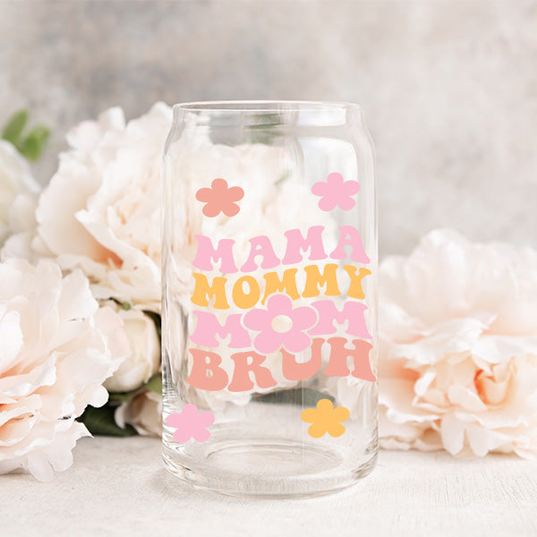Funny gift for mom with trendy phrase Mama Mommy Mom Bruh.  Great gift for mom on Mother's Day, Birthdays, Christmas and more.