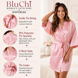 Womens Satin Robes, Sizes Small - 5XL