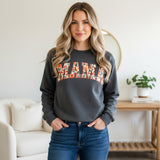 Mama sweatshirt that makes for a great gift for mom on mothers day, birthdays or any other special occasion. All SKUs.