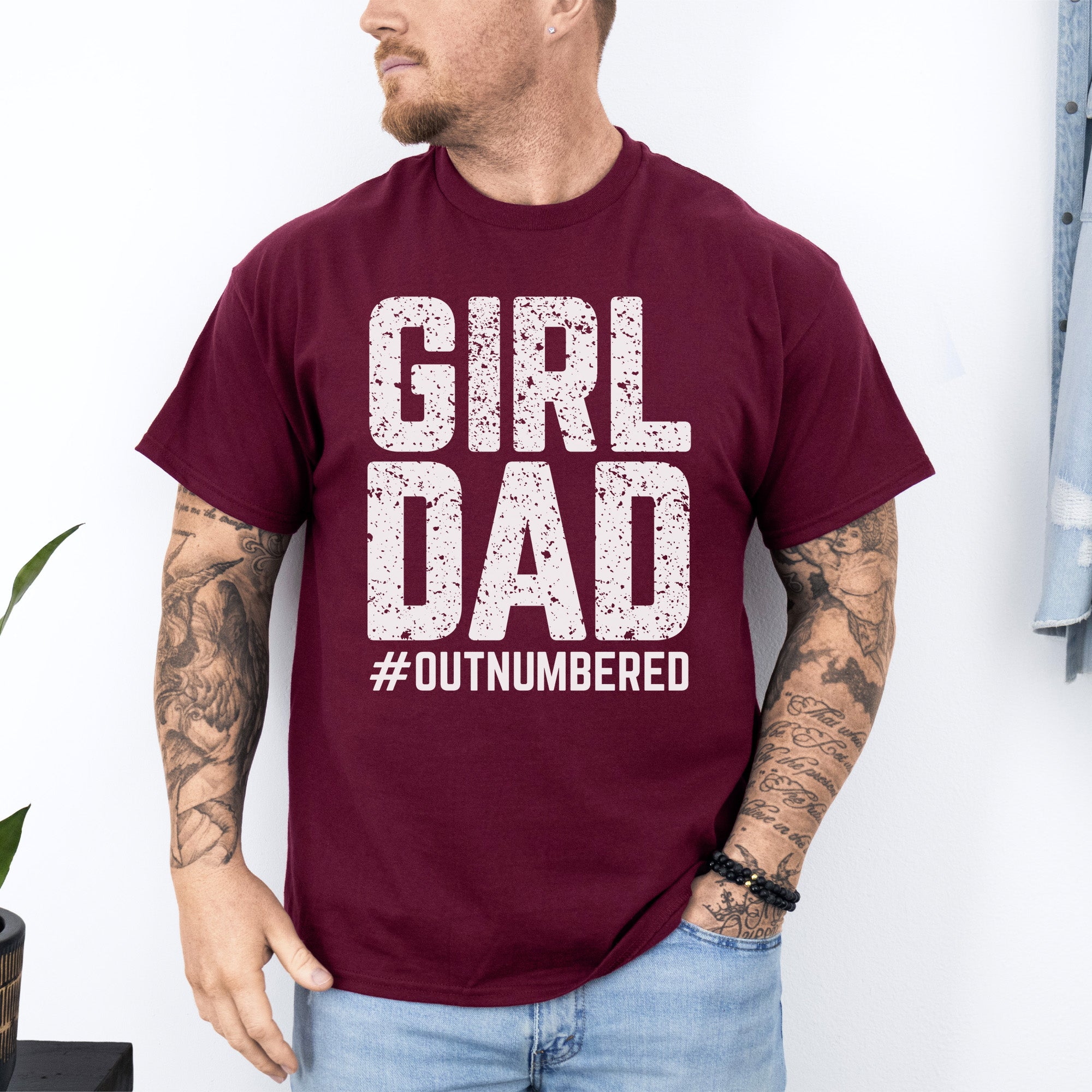 Christmas gifts for dad, Girl Dad shirt, and funny Father's Day gifts, that will make him smile.