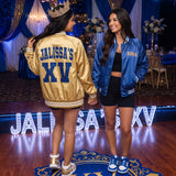 Glitter Quince XV Custom Varsity Baseball Jackets