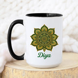 Personalized Diwali Mug with Name - Gifts Are Blue