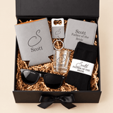 Standard Personalized Groomsmen Gift Box - Gifts Are Blue