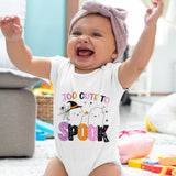 Adorable Too Cute to Spook Onesie for Babies, Halloween Onesies for Infants