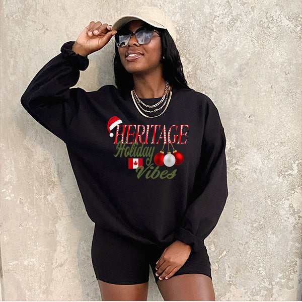 Canadian Christmas shirt for the holiday season with the Canada flag and colors. all SKUs
