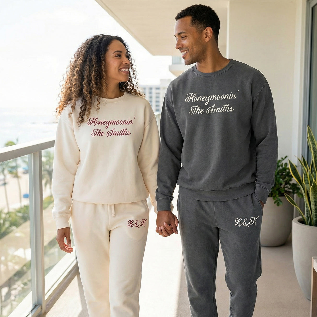 Custom Loungewear Set for Women, Men, Teens & Wedding Party