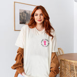Hope Fight Believe Love Pocket Breast Cancer Awareness Month TShirt