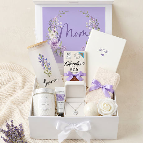 Bloom and Beloved Personalized Gift Box for Mom - Birth Month Flower Tumbler