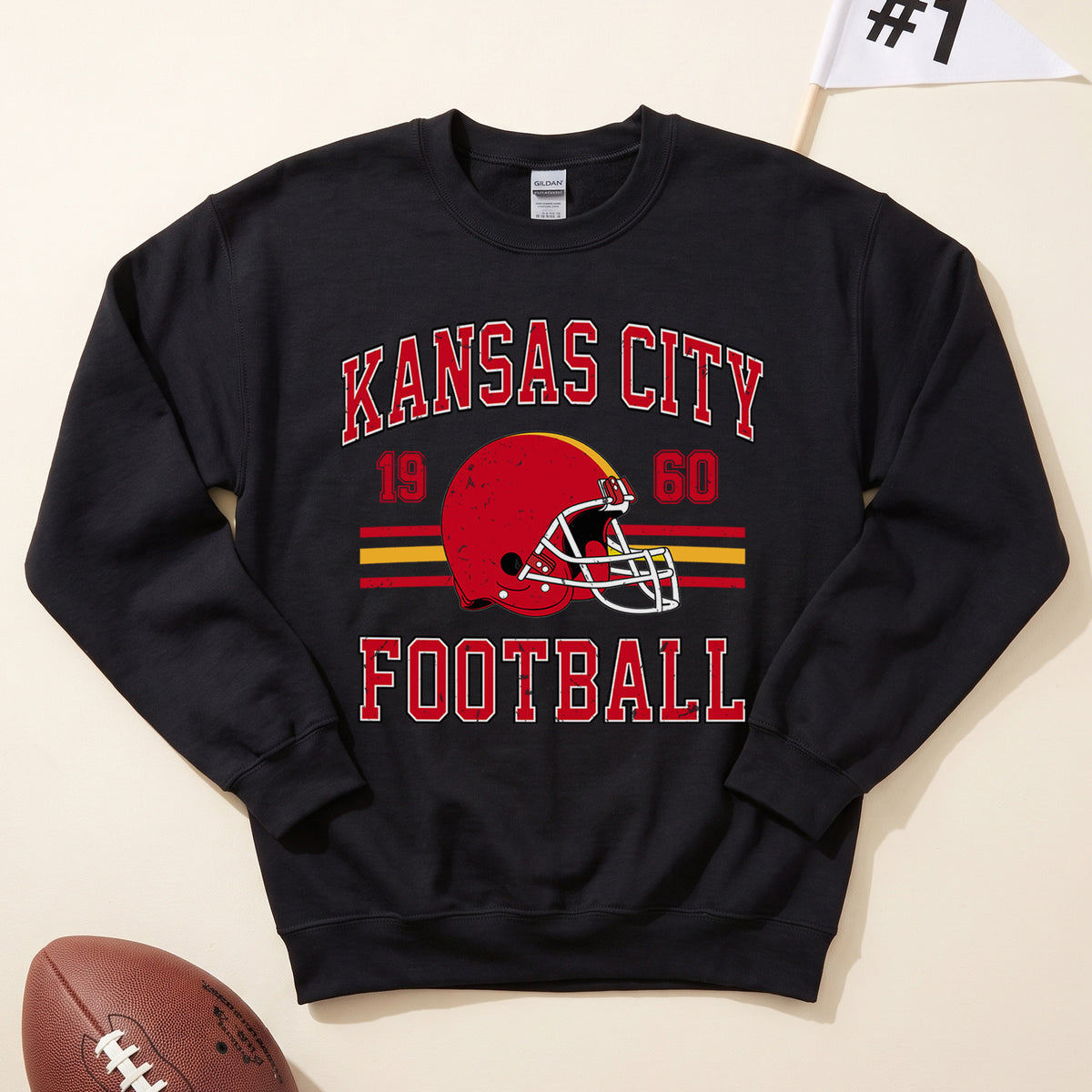 Football Team Sweatshirts, Game Day gifts for fans-Sizes S to 5XL