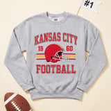 Football Team Sweatshirts, Game Day gifts for fans-Sizes S to 5XL