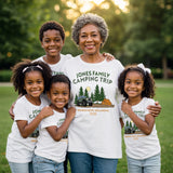 Matching Family Vacation Shirts for Camping trips, ideal for national park hikes, or outdoor family vacations.