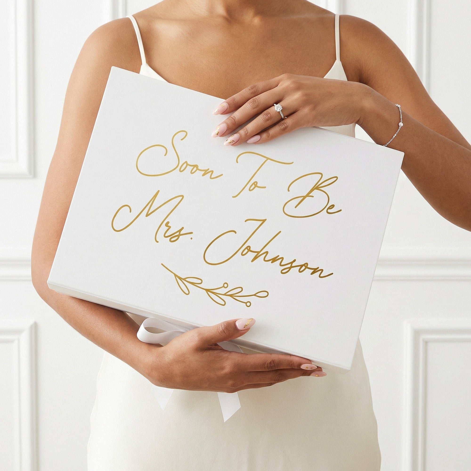 Floral Engagement Gift Box for Bride - The Best Yes Ever Gift Set