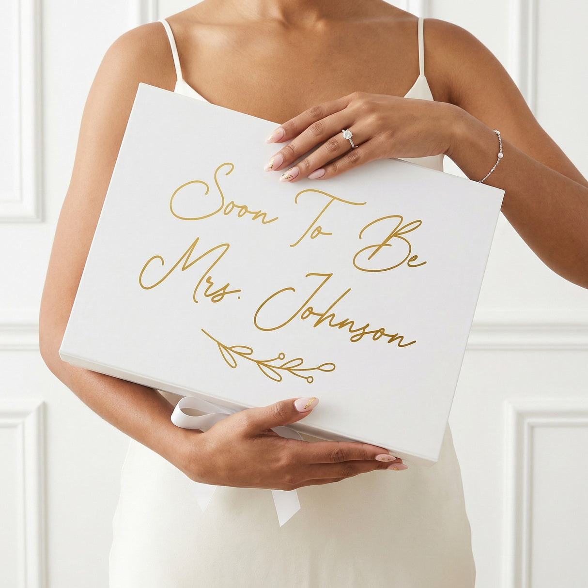 Floral Engagement Gift Box for Bride - The Best Yes Ever Gift Set