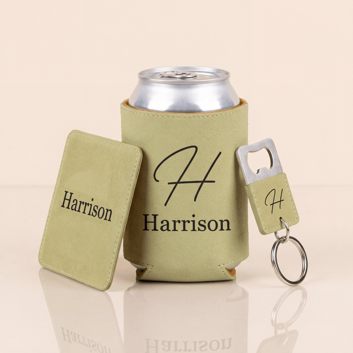 3 Piece Personalized Groomsmen Proposal Gift Set - Gifts Are Blue
