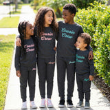 Custom Loungewear Set for Kids - Toddler to Preteen, Personalized Kids Clothing, Toddler Hoodie no Drawstrings