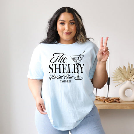 Custom bachelorette shirts with names for bride tribe and bridesmaids. Matching bridesmaid shirts customized for bachelorette trips and parties.