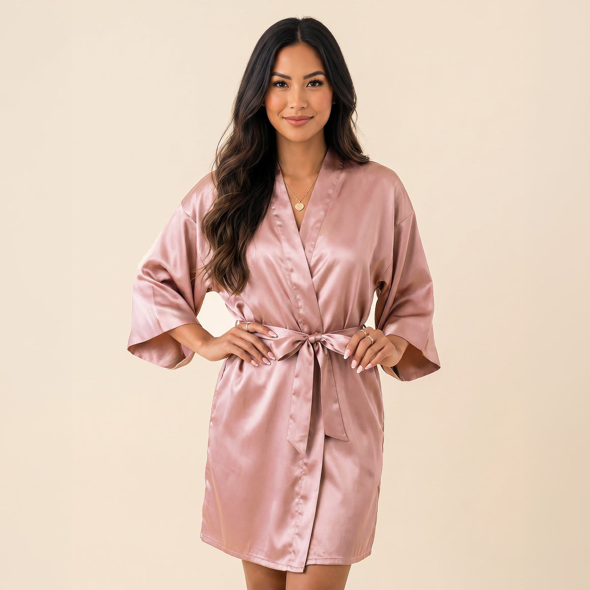 Womens Satin Robes, Sizes Small - 5XL