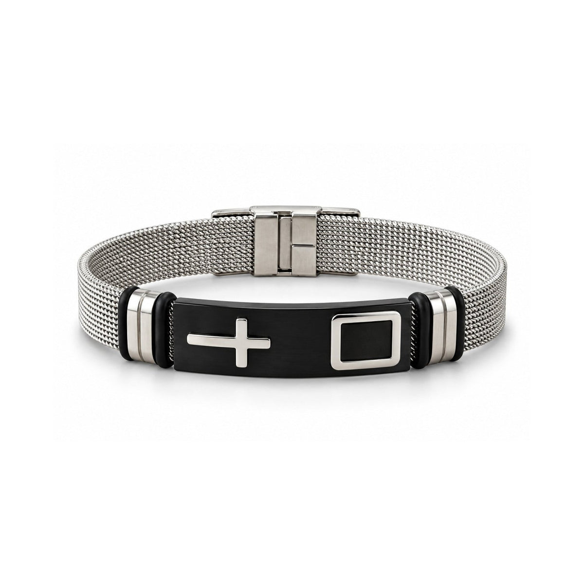 Christian Bracelet with Cross Stainless Steel Bracelet - Gifts Are Blue